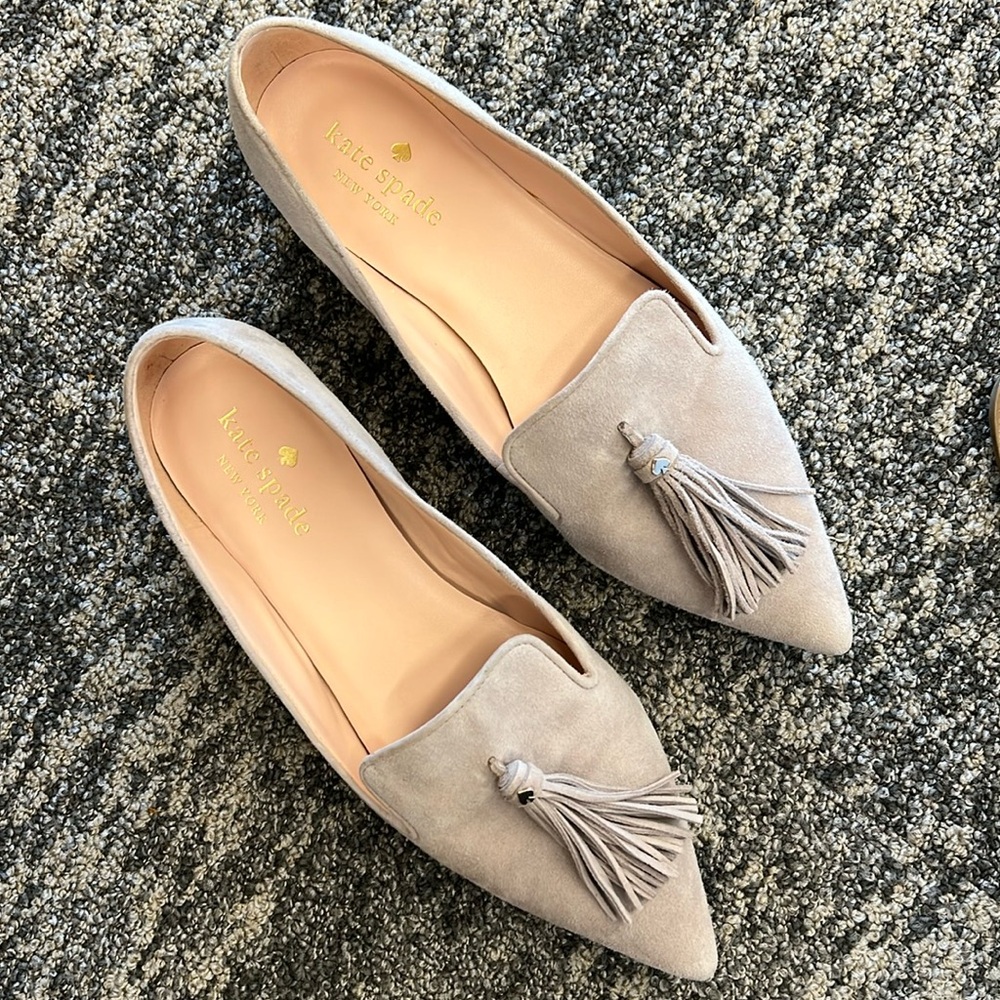 Kate Spade Suede Flats